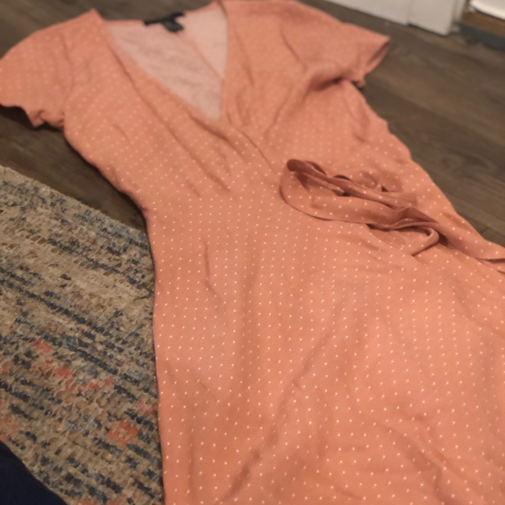 Forever 21 Dot Wrap Dress